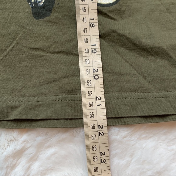 3/$20, Cherokee Olive Green Tees, Dragon and Tiger print - Picture 5 of 5
